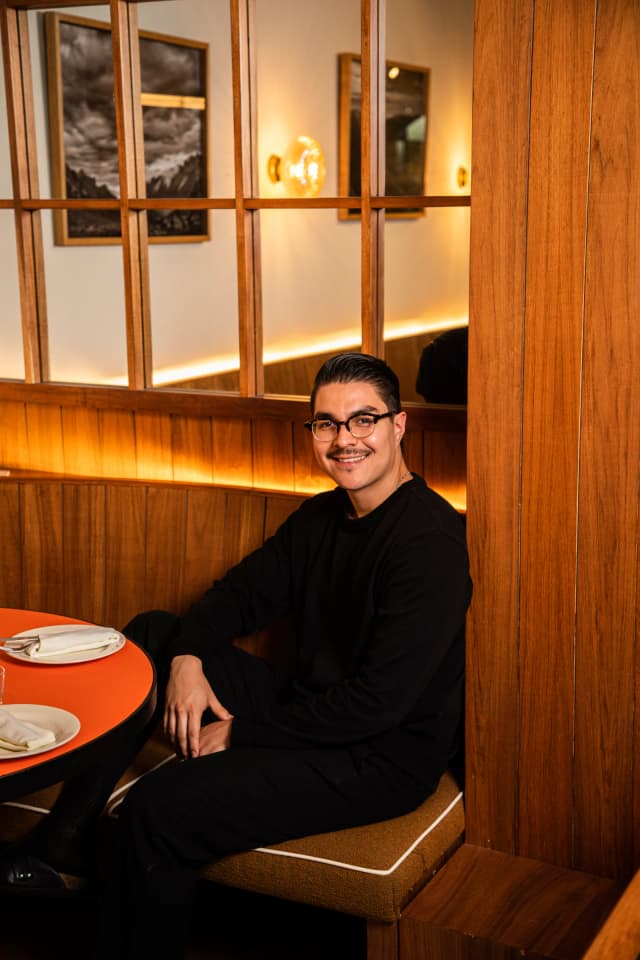 Chef en el restaurante