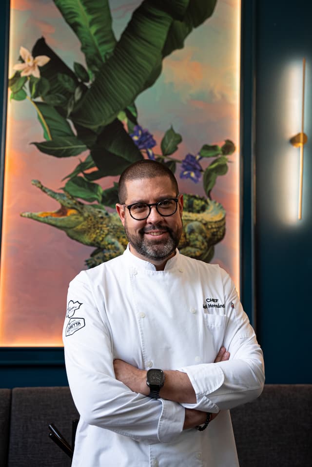 Abel Hernández, Chef